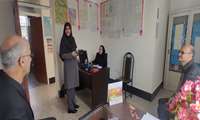 بازدید سرپرست شبکه صومعه‌سرا از خانه‌های بهداشت