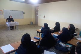 برگزاری دوره آموزشی بهداشت بلوغ در مدارس 